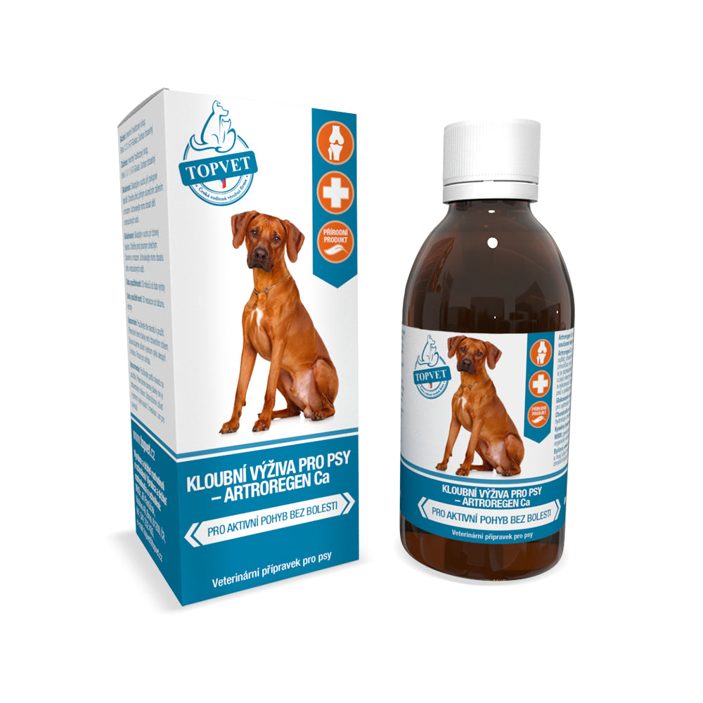 Gelenknahrungssirup für Hunde – ARTROREGEN Ca