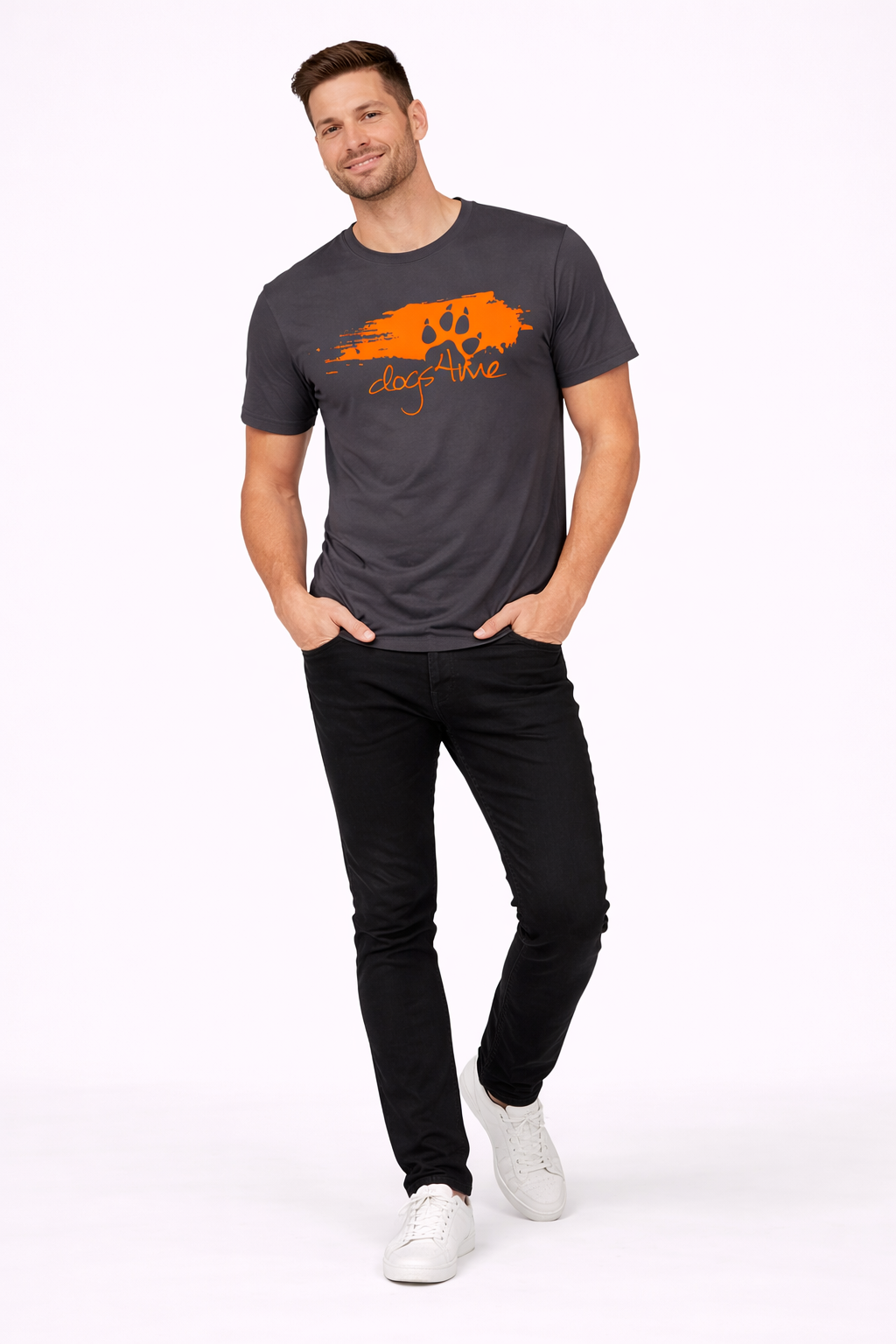 TRIKO ORANŽOVÁ TLAPKA DOGS4ME